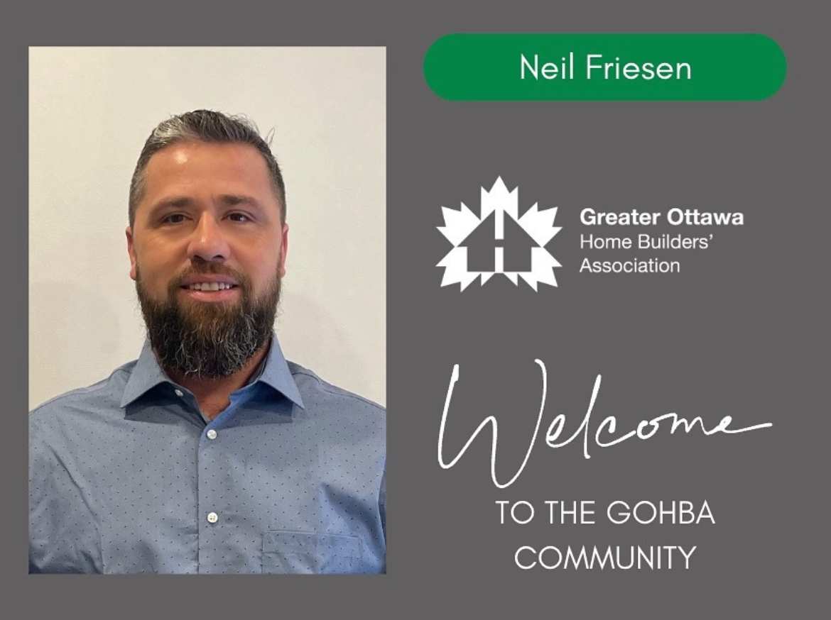 Neil and The Greater Ottawa Home Builders’ Association